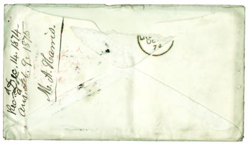 envelope back