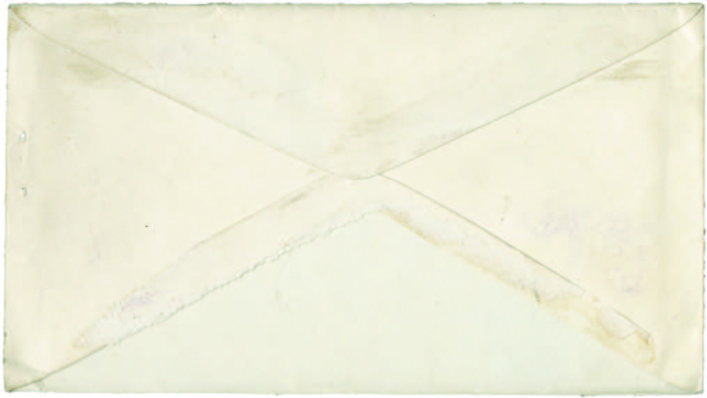 envelope back