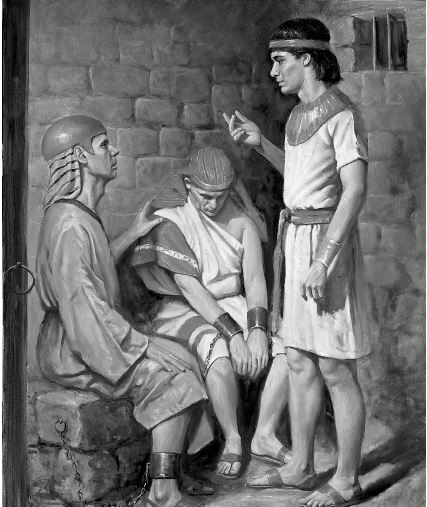 joseph with two men