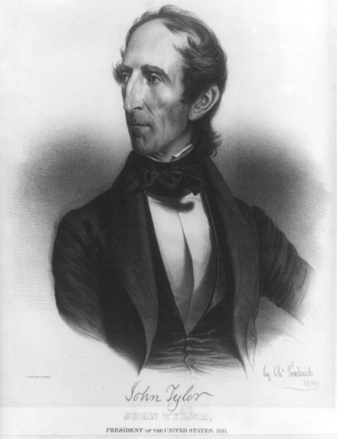 portrait of John Tyler