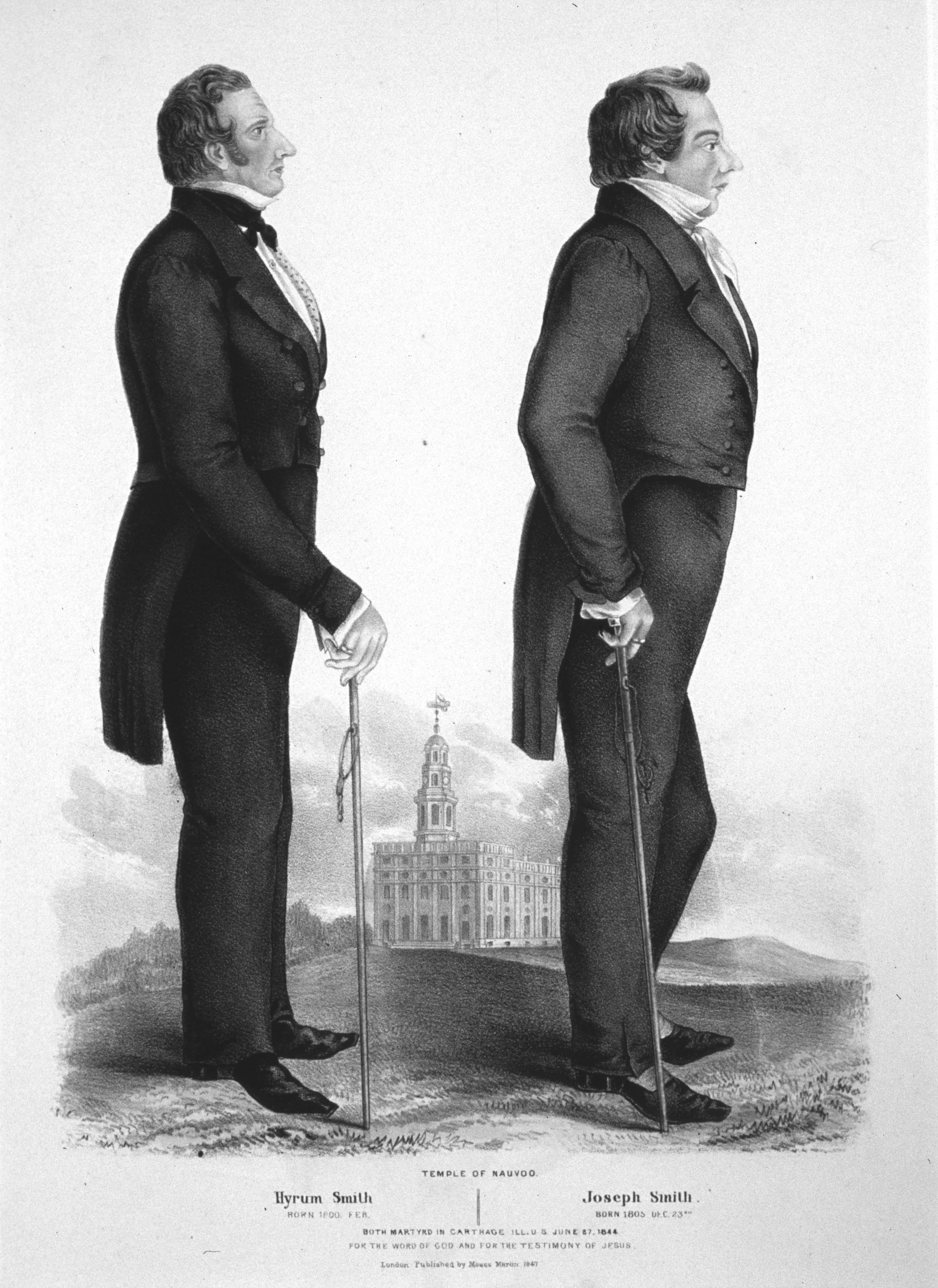 Joseph and Hyrum Smith