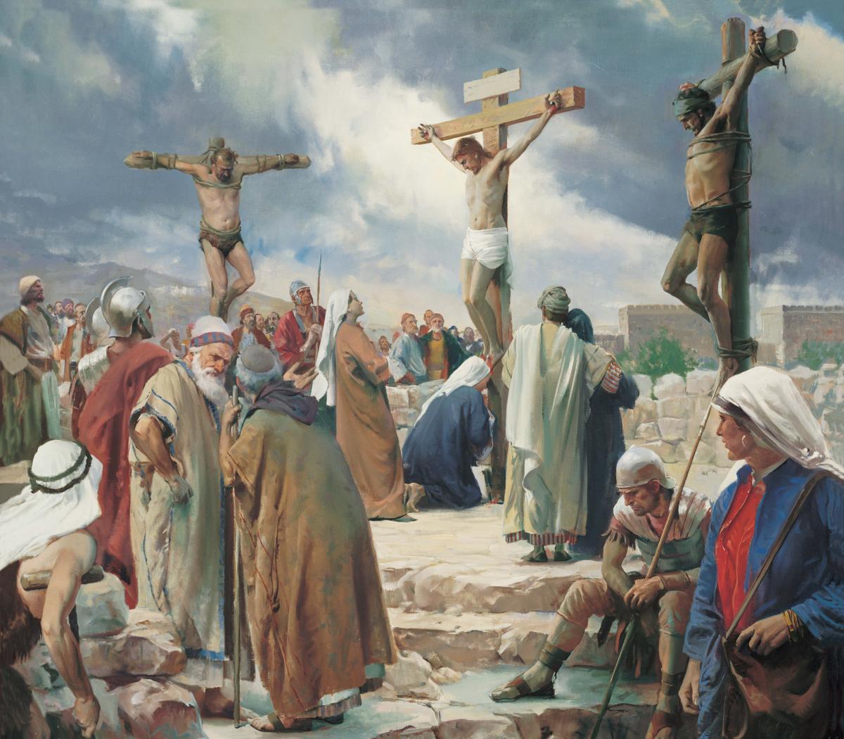"The Crucifixion" by Harry Anderson