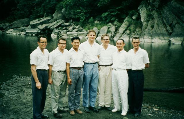 Baptisms at Wu Lai Canyon