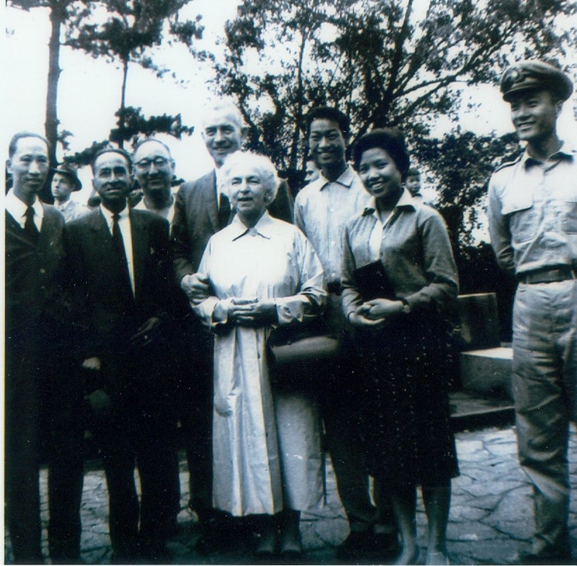 people at Dedication of Taiwan