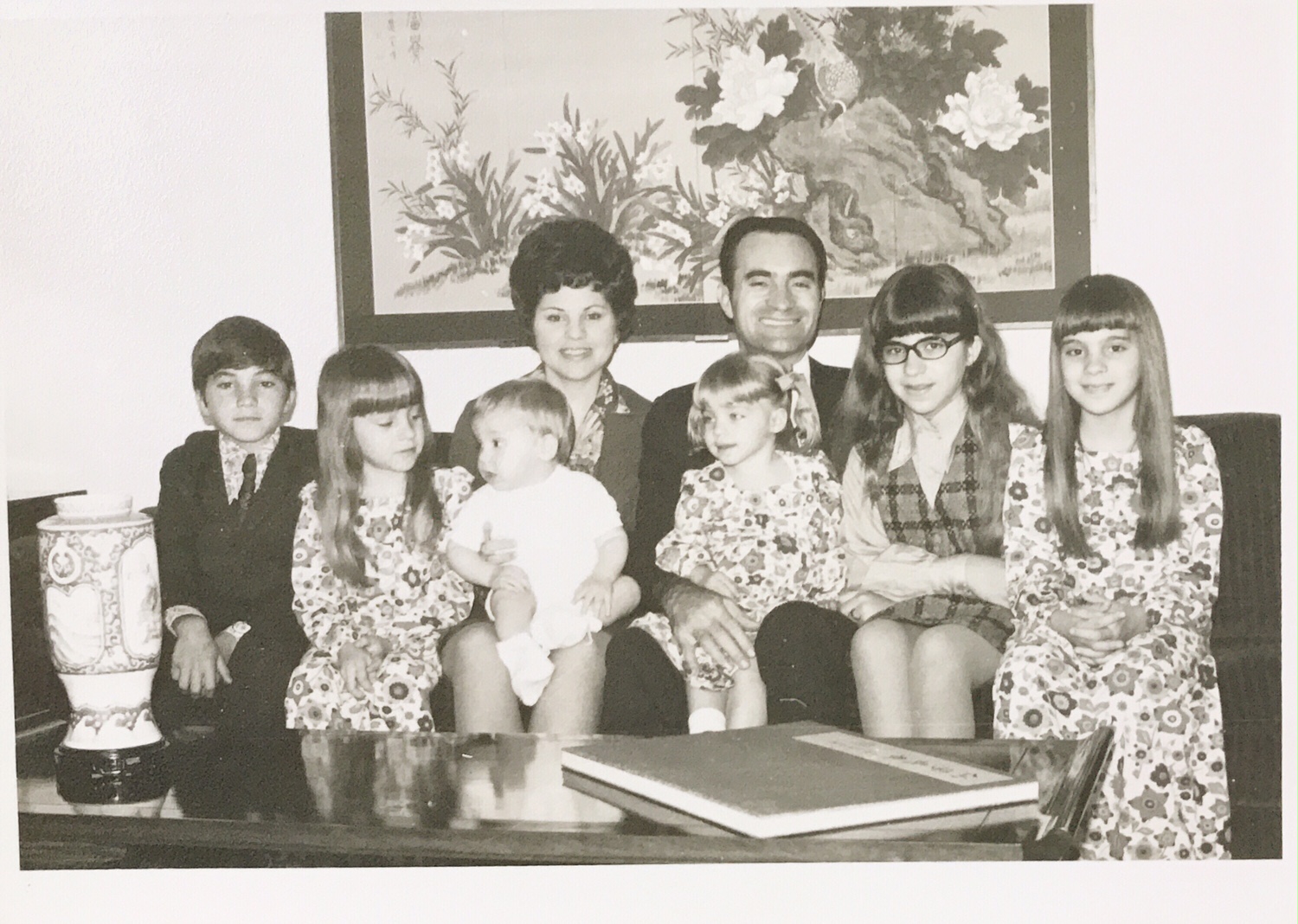 Malan R. Jackson with his wife and children