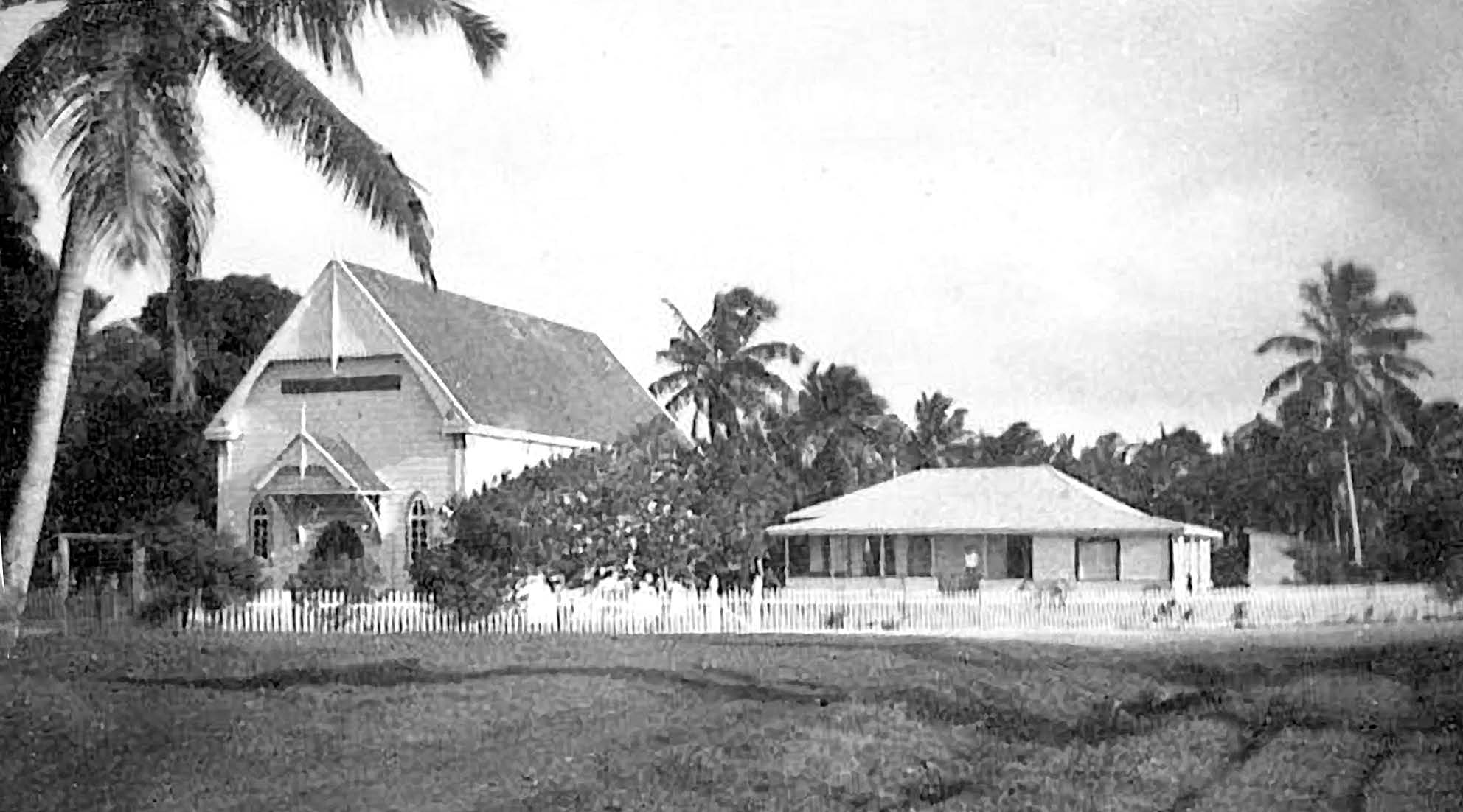 Matavaimo‘ui chapel. Clarence Henderson collection.