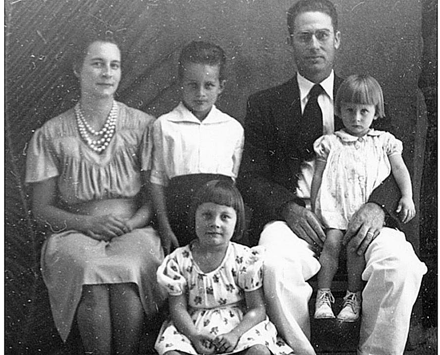 President Newel J. and Sister Floy Cutler and their children. Courtesy of Viliami Toluta’u.