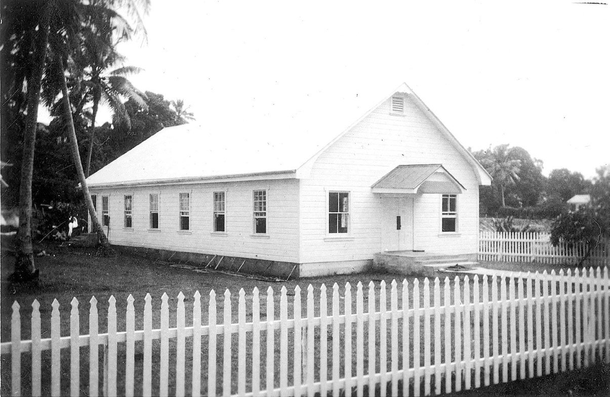 New chapel at Neiafu. Ermel J. Morton collection courtesy of Lorraine Morton Ashton.