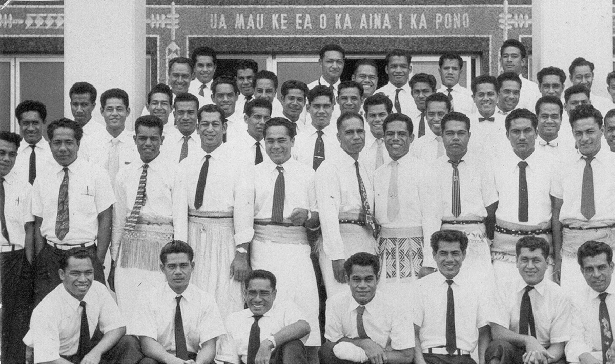 Labor missionaries who went to Hawai‘i. Alice Pack from Riley Moffat.