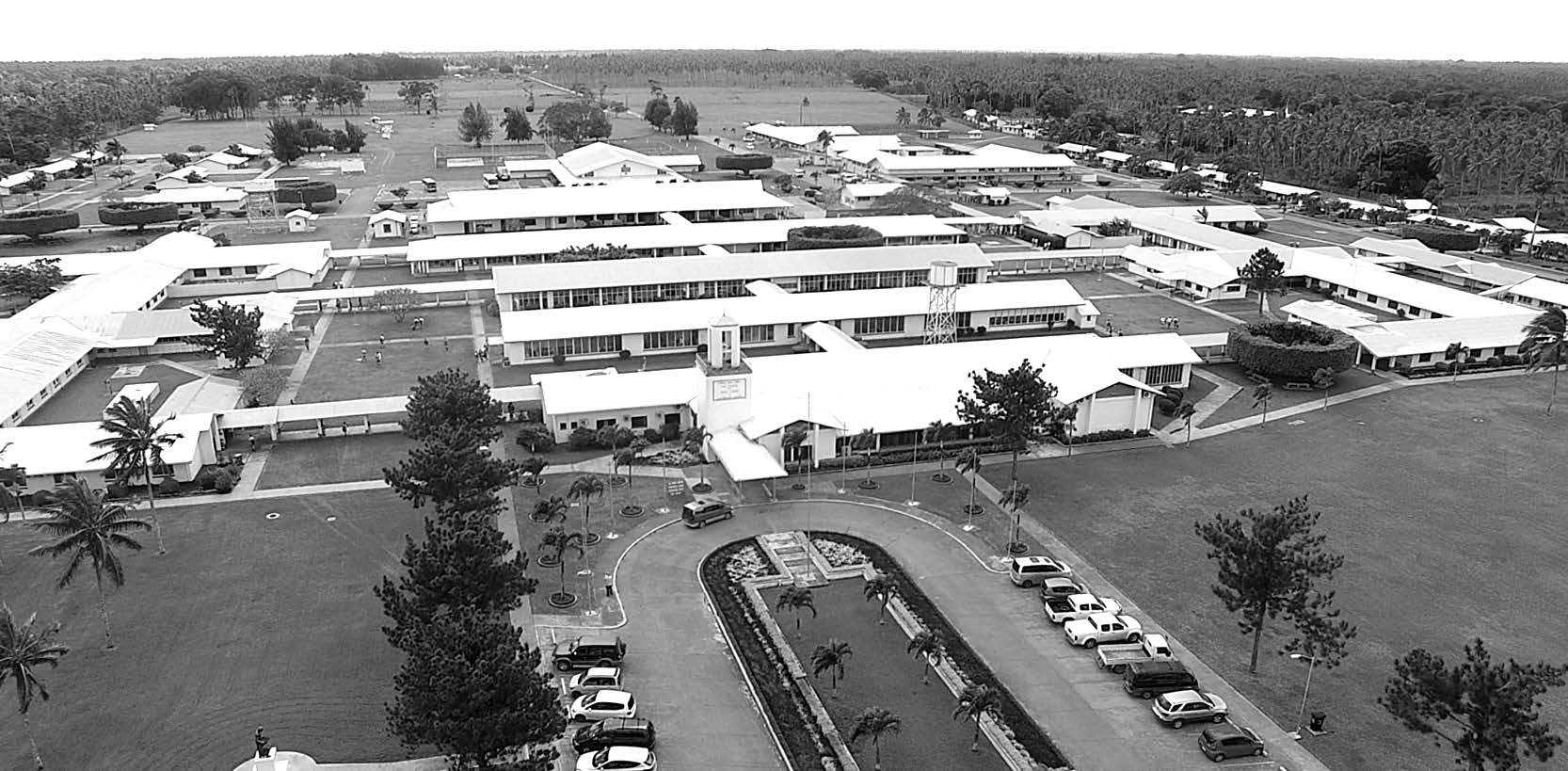 Aerial view of Liahona High School. Courtesy of Martin Anderson.