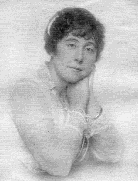Roberta Flake, about 1895.