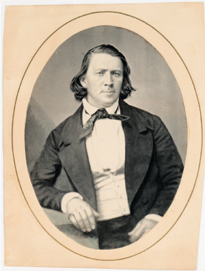 Young Brigham Young Portrait