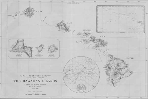 map of hawai'i