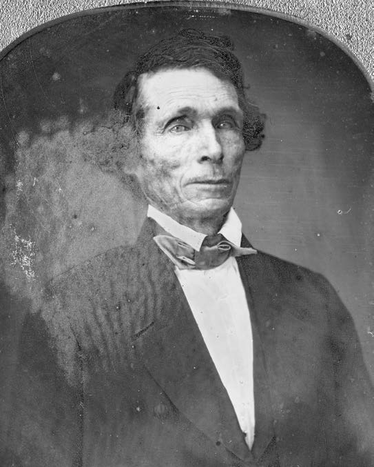 William W. Phelps, Joseph’s prime veteran political confidant, helped write Views and other political literature and letters for the campaign. Daguerreotype ca. 1850–60 by Marsena Cannon courtesy of Church History Library.