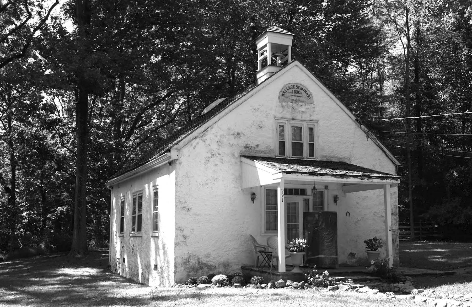 In 1844 the West Nantmeal Seminary in “Mormon Hollow,” Pennsylvania, owned by Latter-day Saint convert Edward Hunter, was the informal headquarters of electioneers in the mid-Atlantic states. 2016 photograph by Nora Moulder.