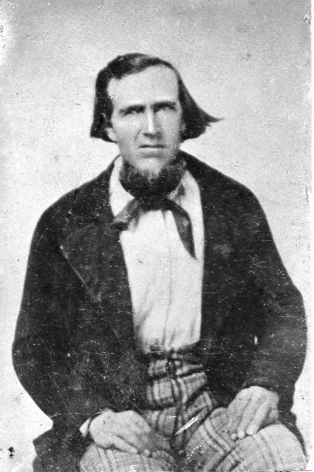 The Mountain Meadows Massacre occurred near Jacob Hamblin’s ranch. Not one of the conspirators, he buried the more than one hundred victims. Photo of Hamblin courtesy of Church History Library.