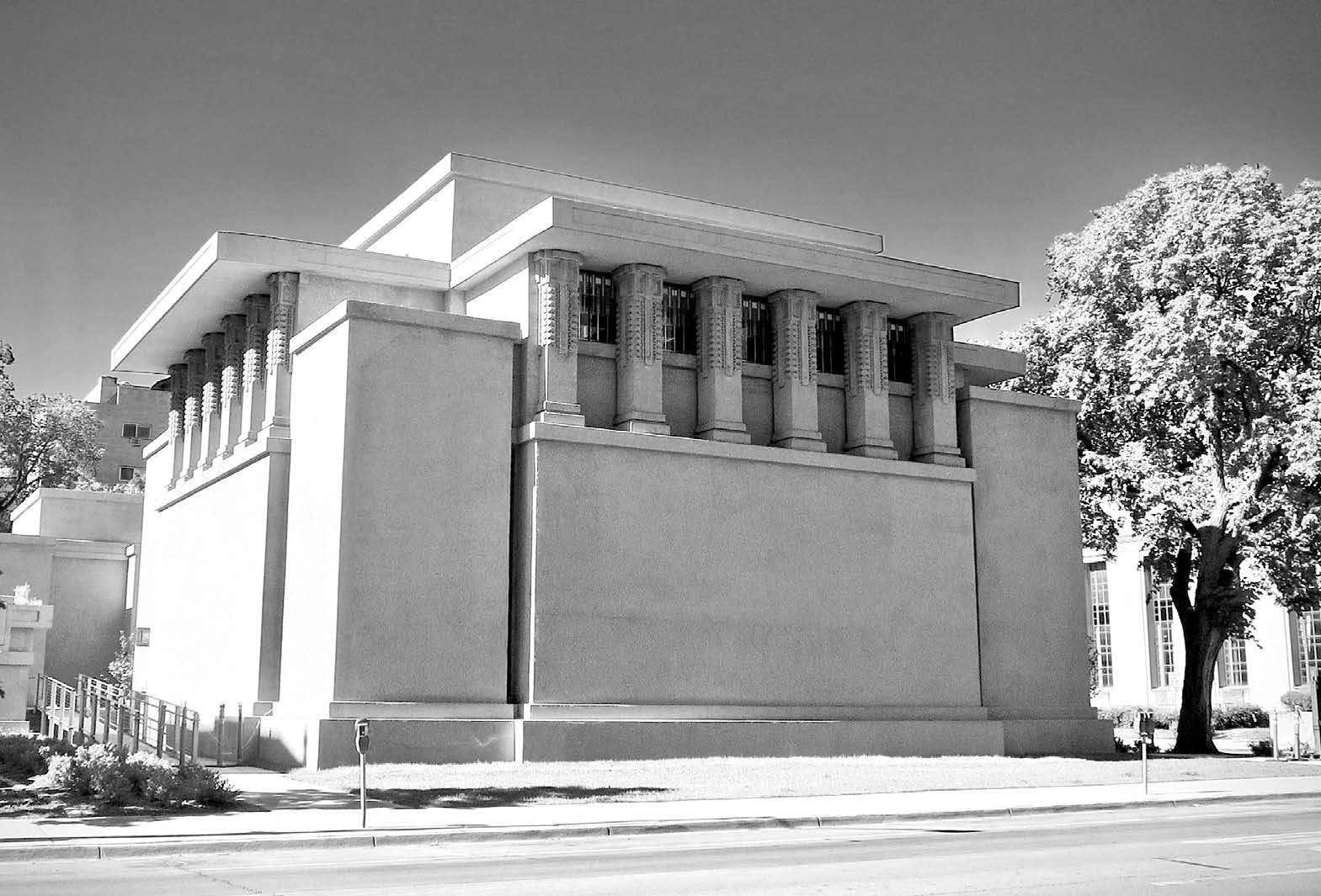 Unity Temple in Chicago, Illinois. Photo by Brian Crawford.