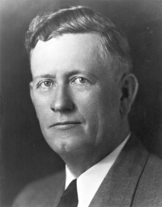 President Ralph E. Woolley is likely the only builder of a temple who later became that temple’s president, a position he would hold for more than nine years (May 1944 to December 1953). Courtesy of BYU–Hawaii Archives.