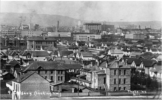 the city in 1910