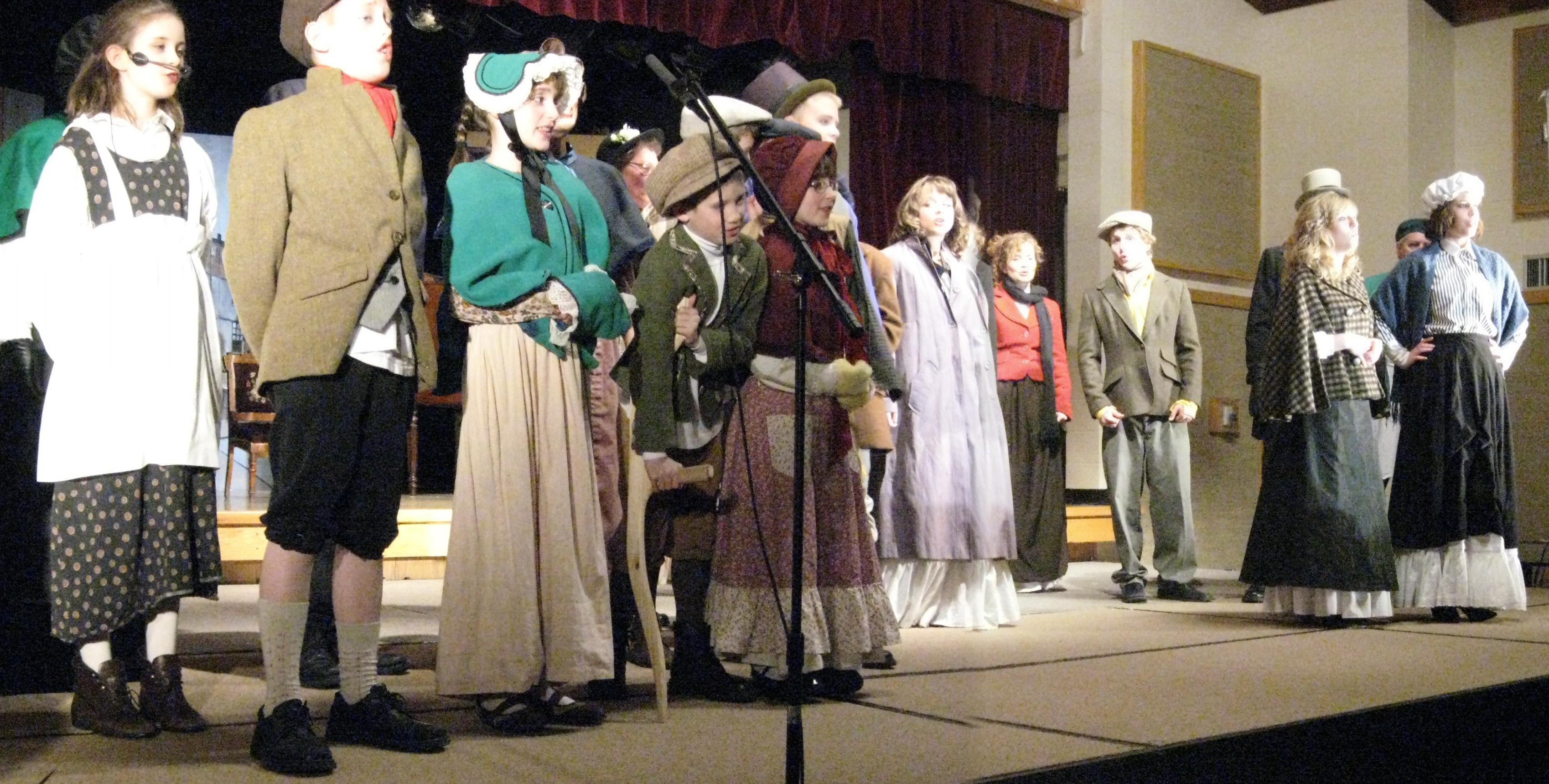 ward production of a musical