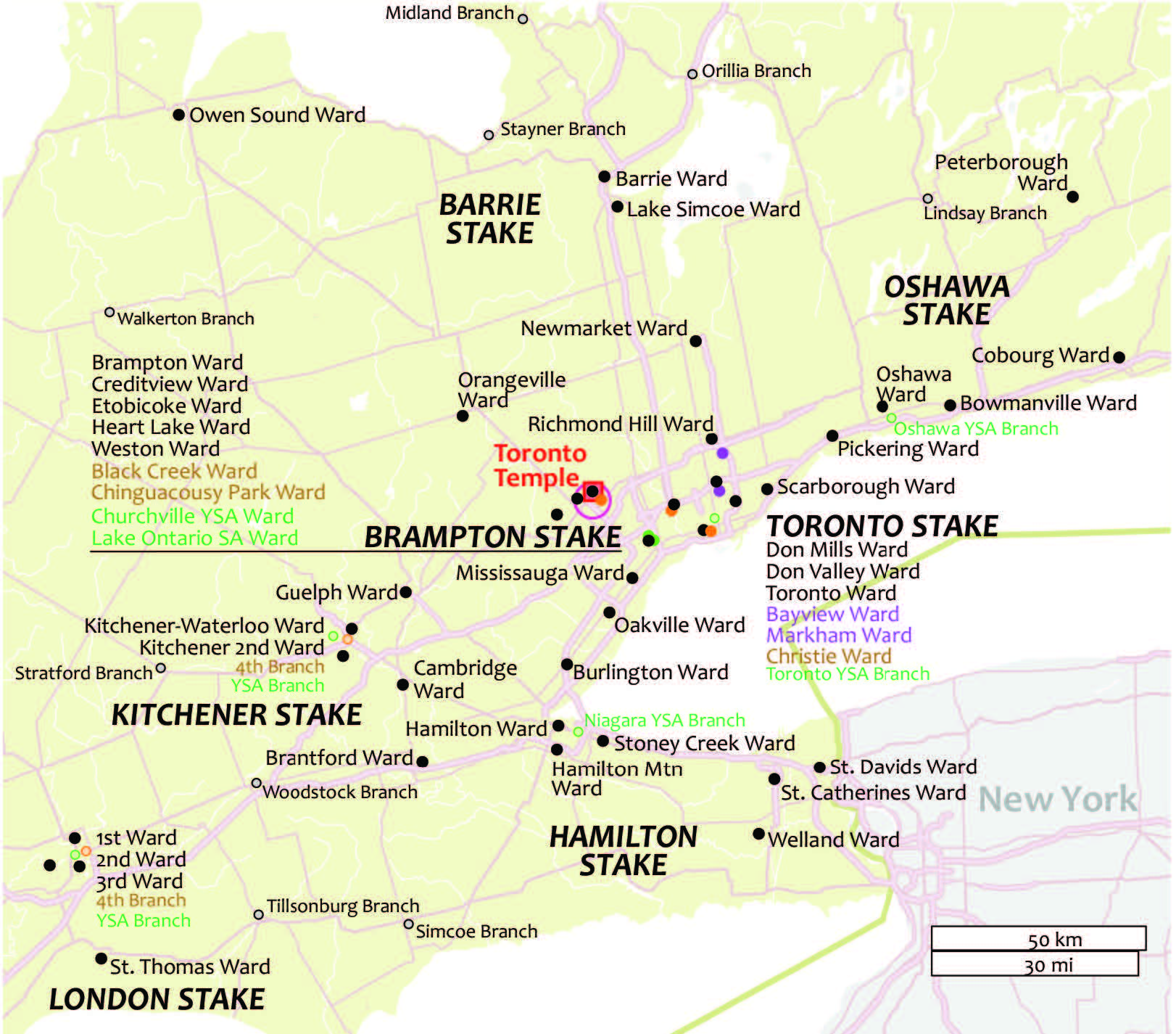 Barrie City Ward Maps