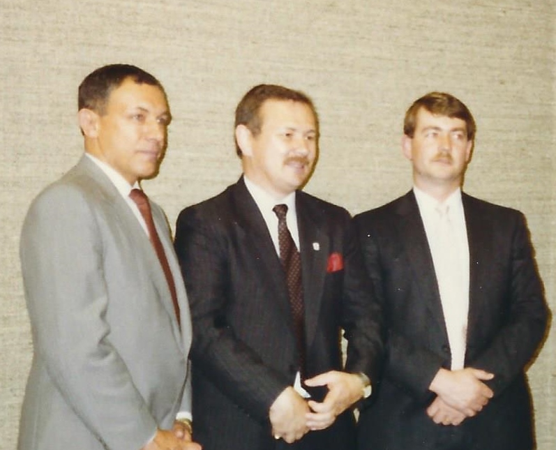 three men who made up the first stake presidency