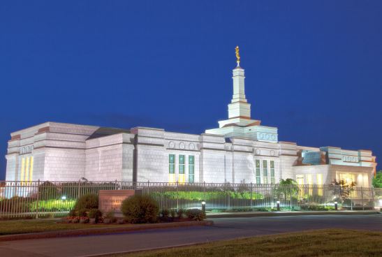 large temple with blue sky