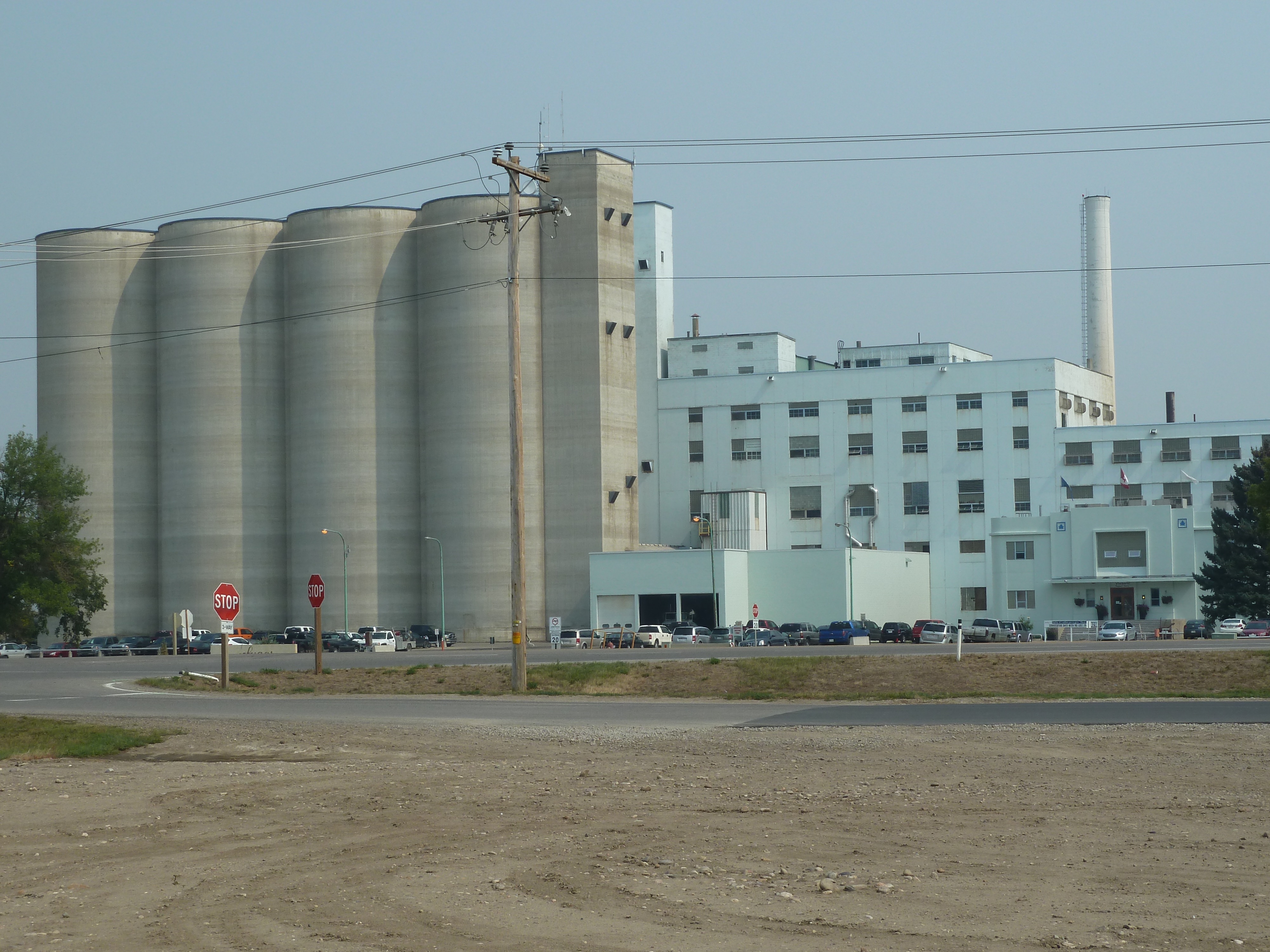 a sugar beet factory