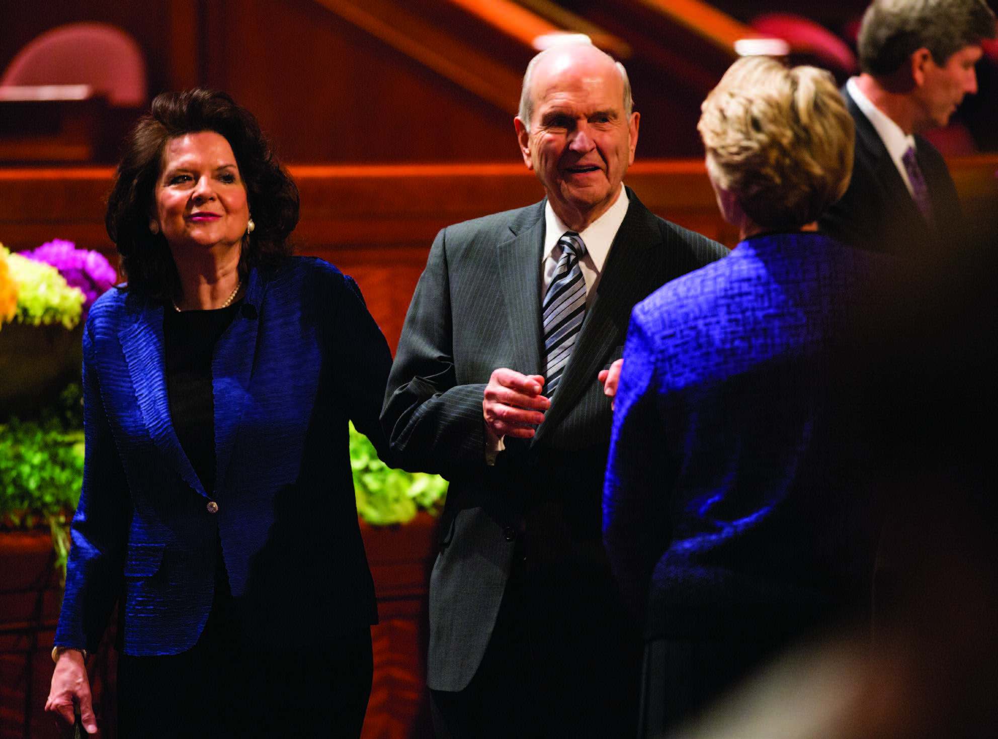 presdient nelson and wife