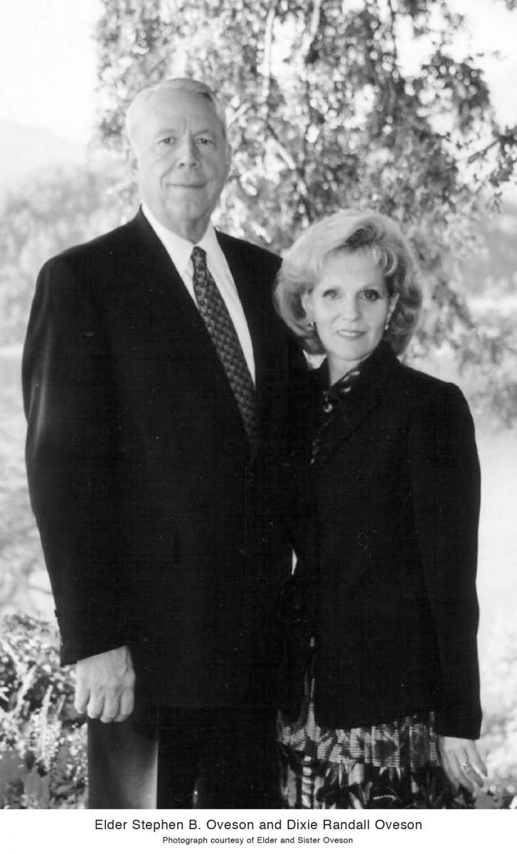 Elder Stephen B. and Dixie Randall Oveson