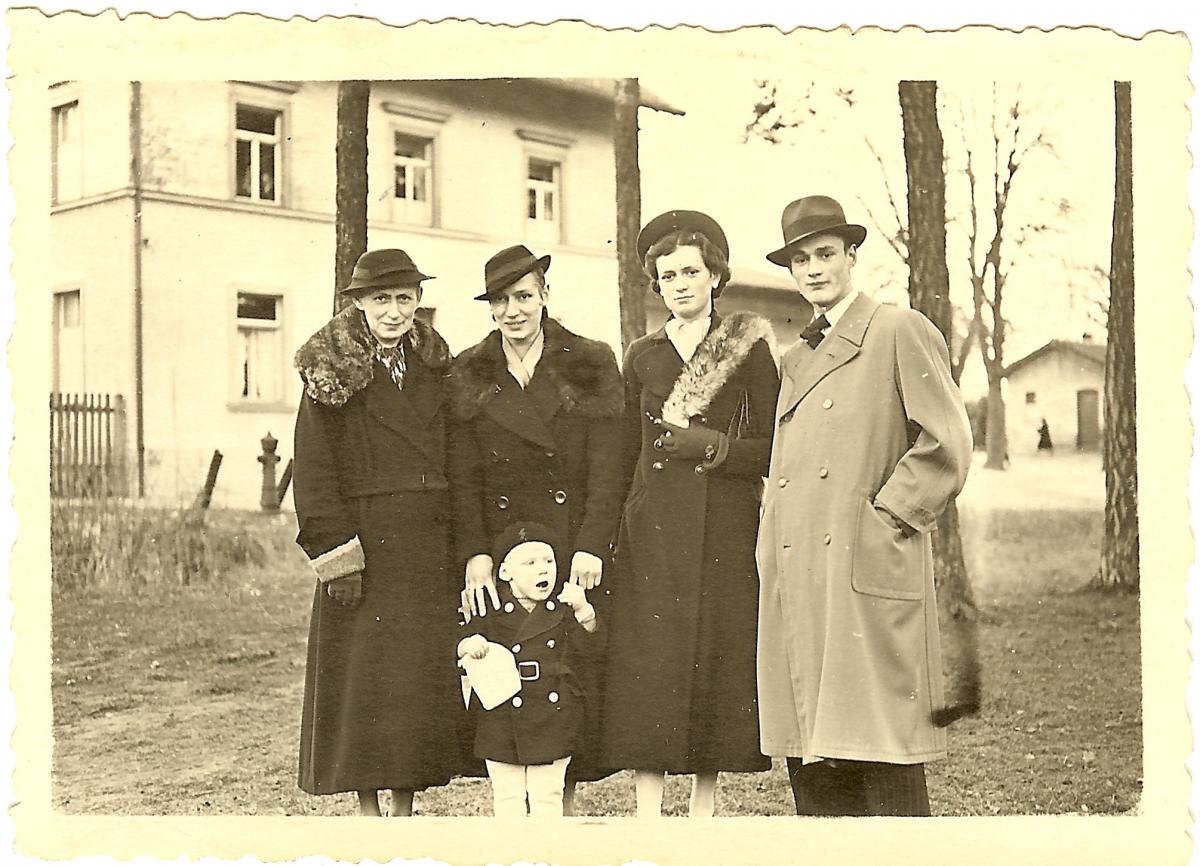a family during the war