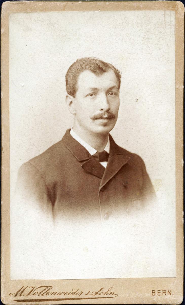 Elder Adolf Haag, Bern, Switzerland, July 1892