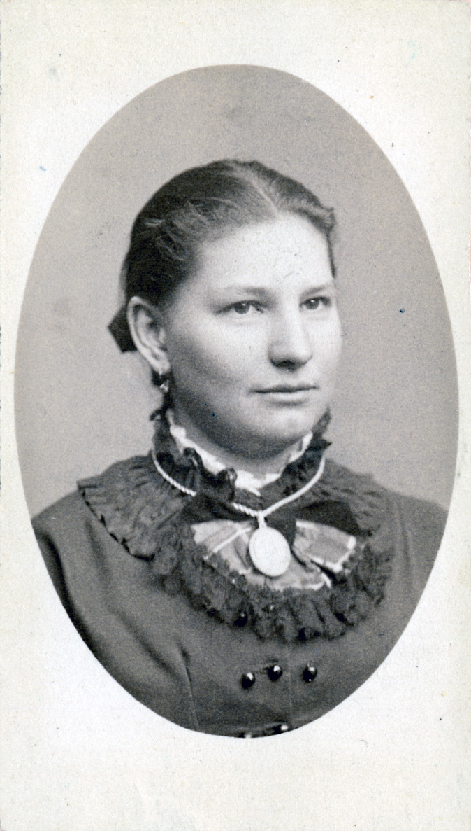 Elizabeth Schramm (1868-90), wife of Adolf Haag, age 16
