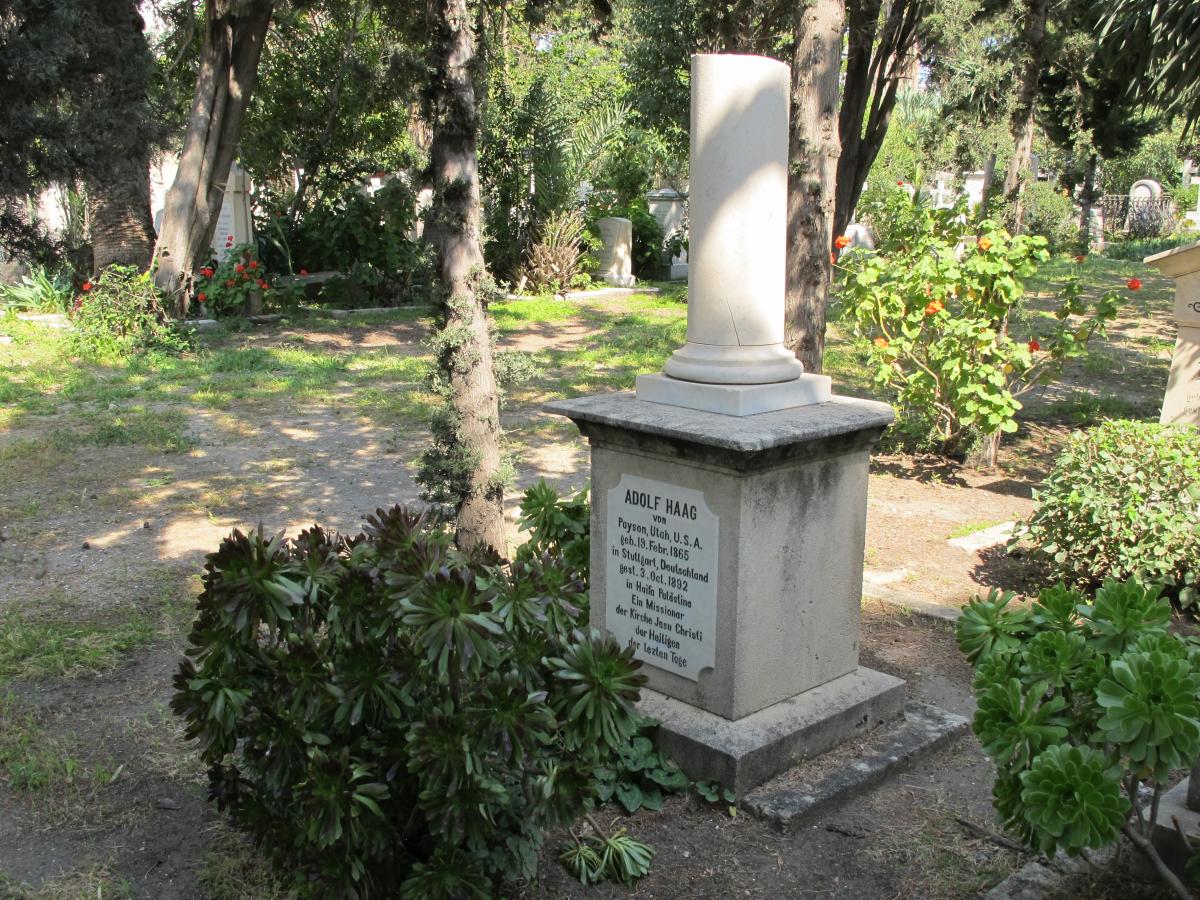 Grave of Adolf Haag