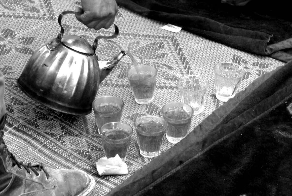 Scenes from daily life in Afghanistan. Chai, Afghan tea , plays an important social and cultural role in Afghan culture. All photos courtesy of J. Joseph DuWors.