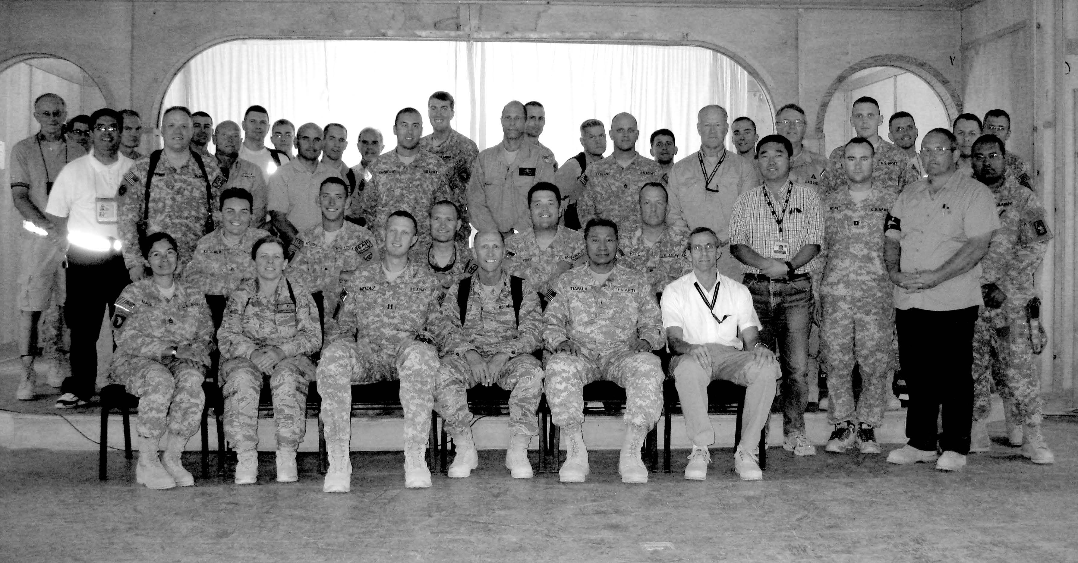 September 2010 photo of the Kandahar Afghanistan Military Branch. Courtesy of Eugene J. Wikle.