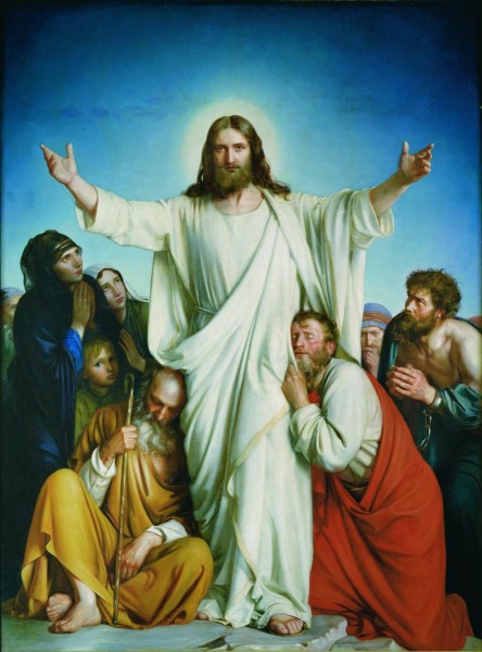 pintura de Jesucristo