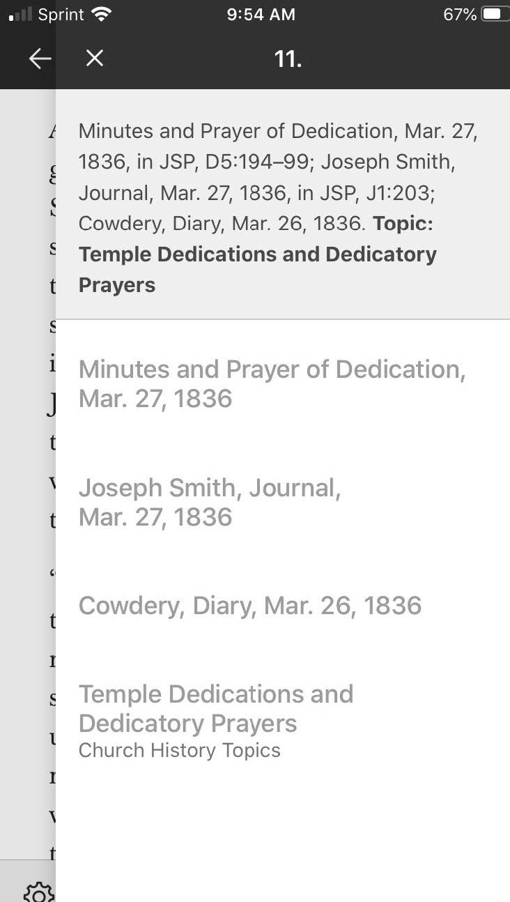 Click on links in an electronic edition of Saints to view original sources.