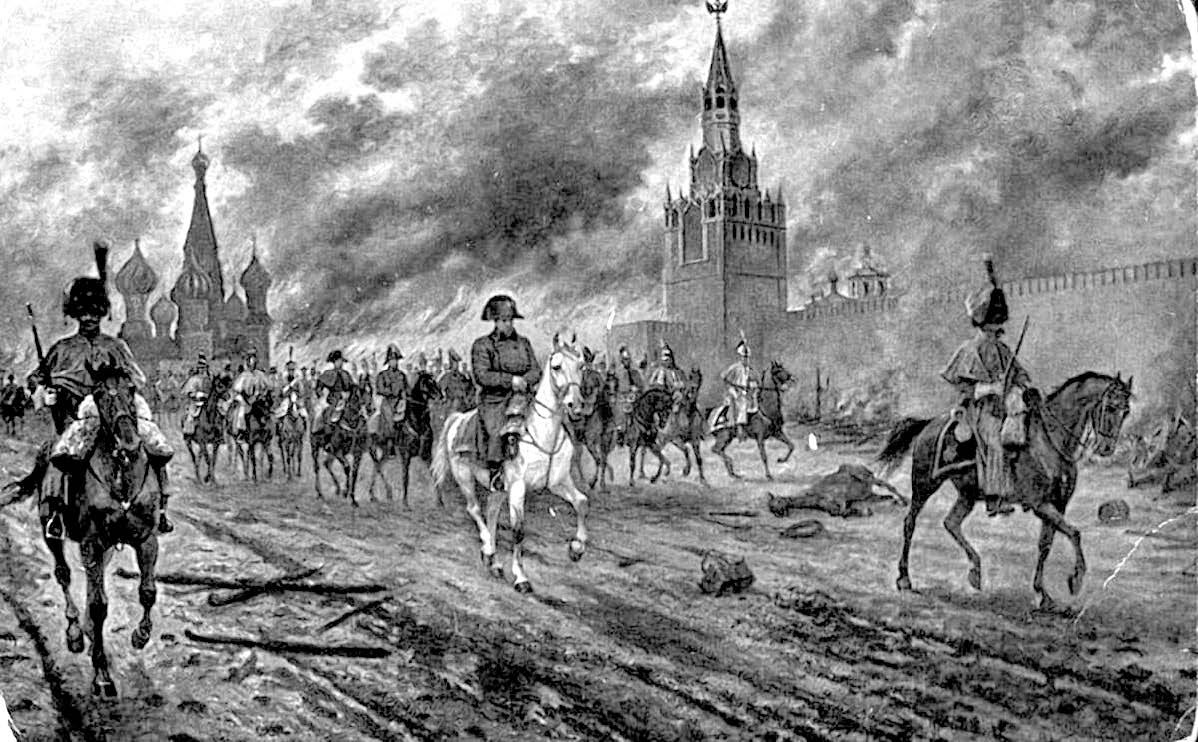Fire of Moscow (1812), by Viktor Mazurovsky