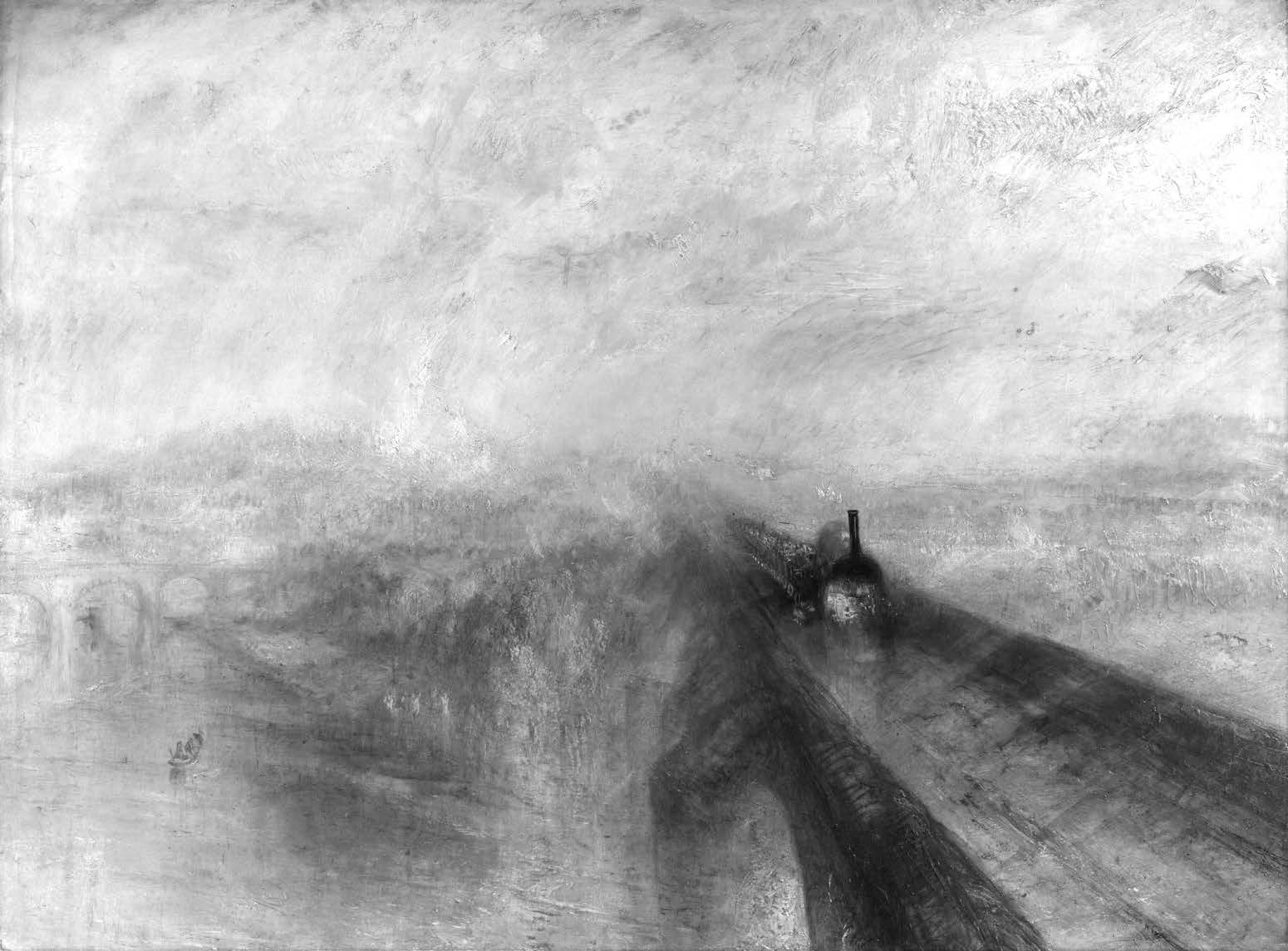 Rain, Steam and Speed: The Great Western Railway (1844), by J. M. W. Turner.