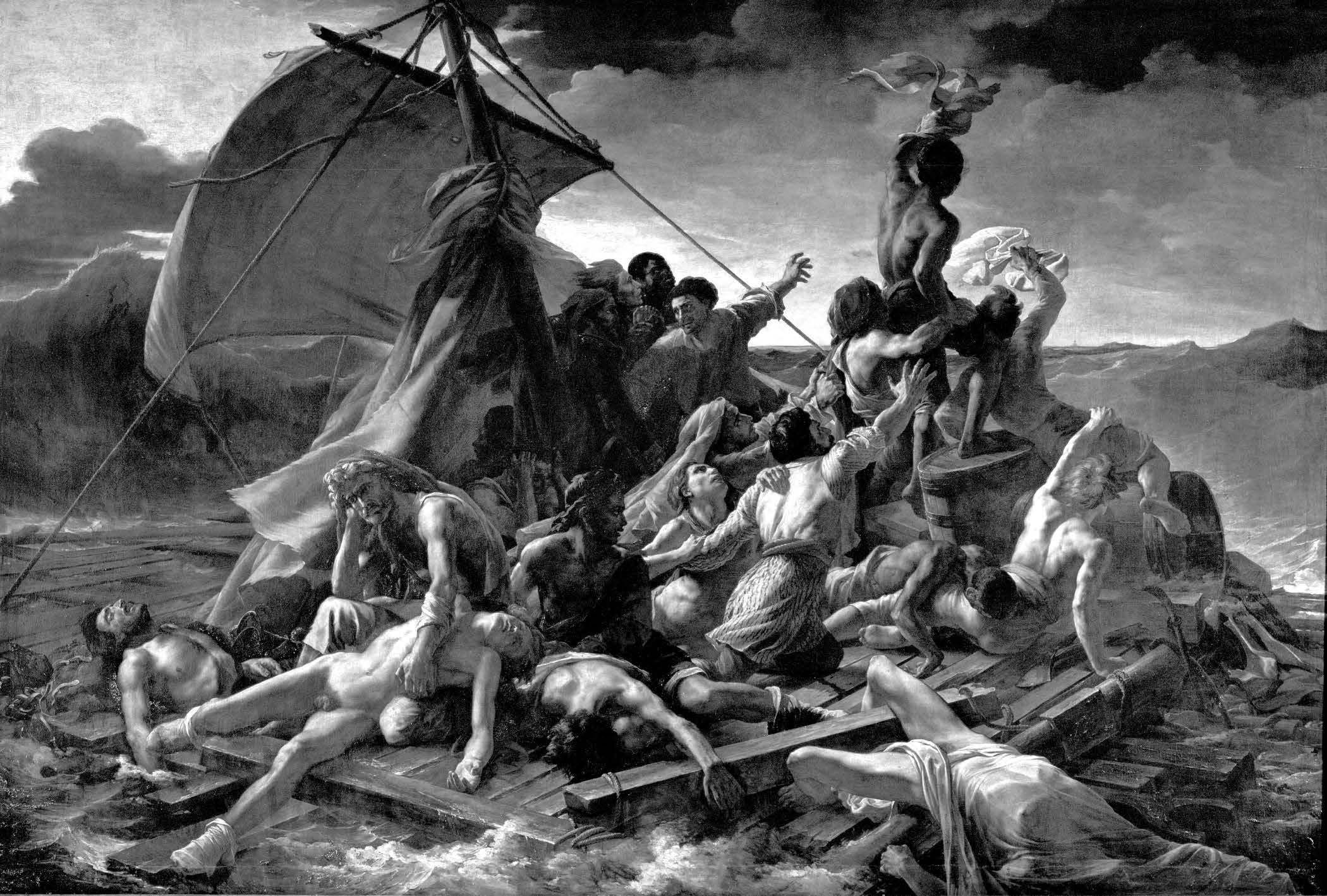 The Raft of the Medusa (1818–1819), by Theodore Gericault.