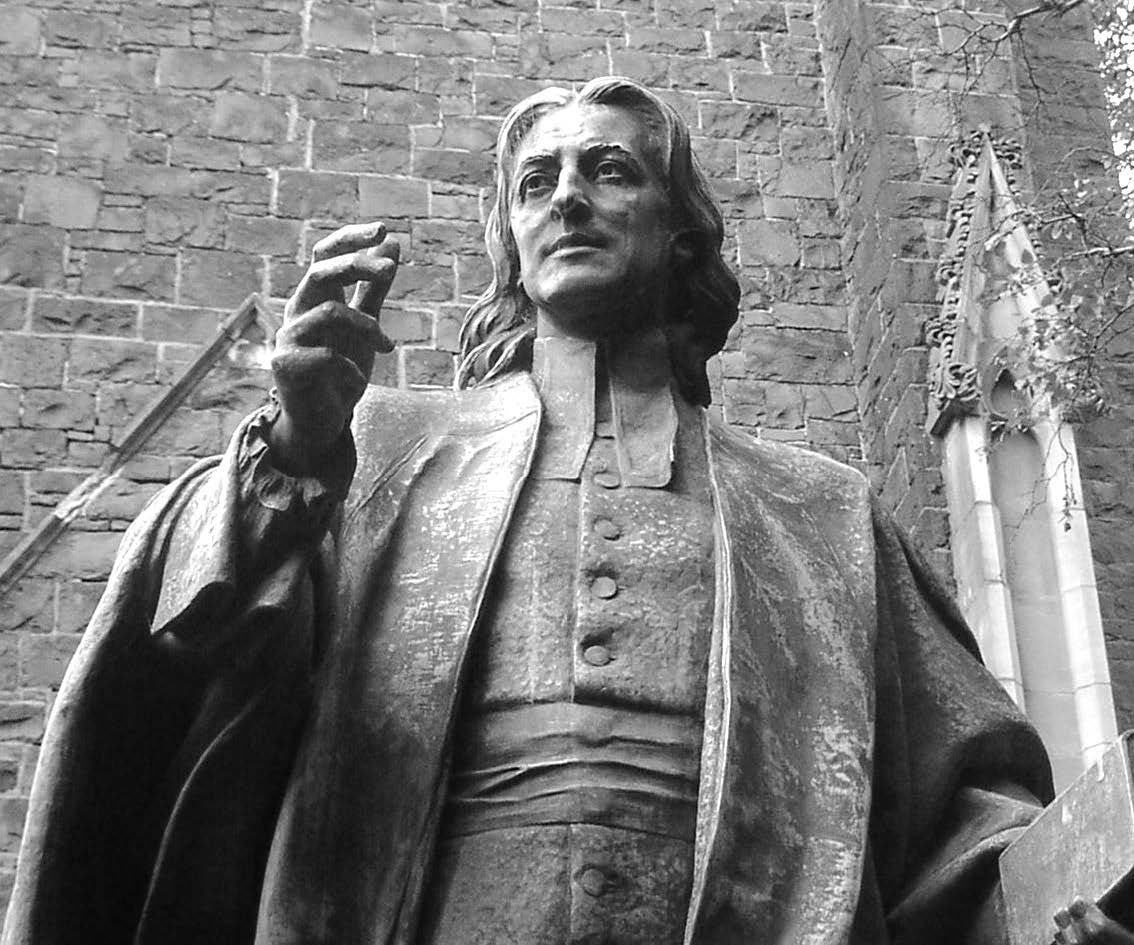 Statue of John Wesley in Melbourne, by Paul Raphael Montford.
