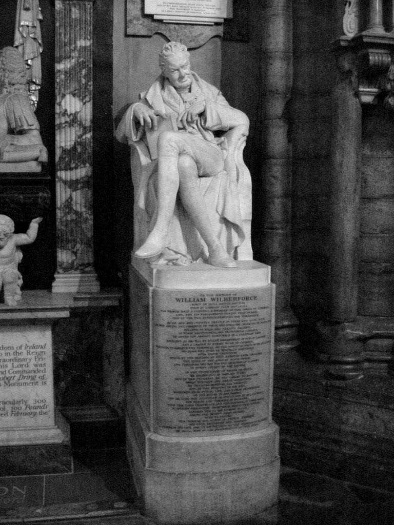 Memorial to William Wilberforce, by Samuel Joseph.