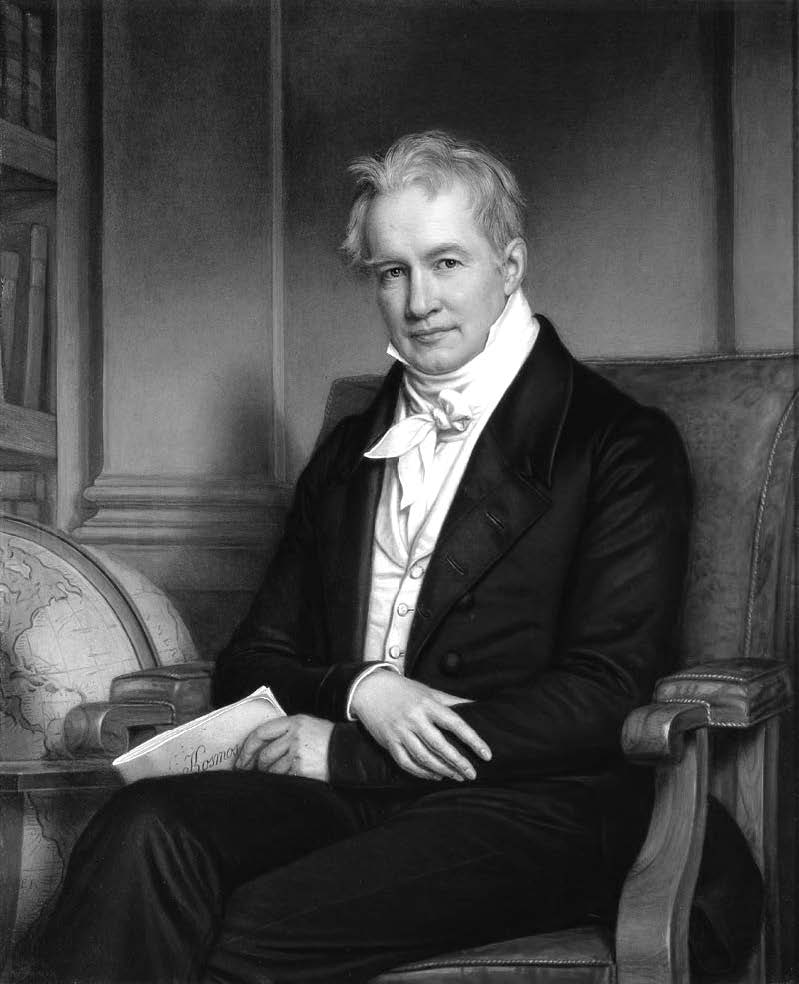 Portrait of Alexander von Humboldt, by Joseph Karl Stieler.