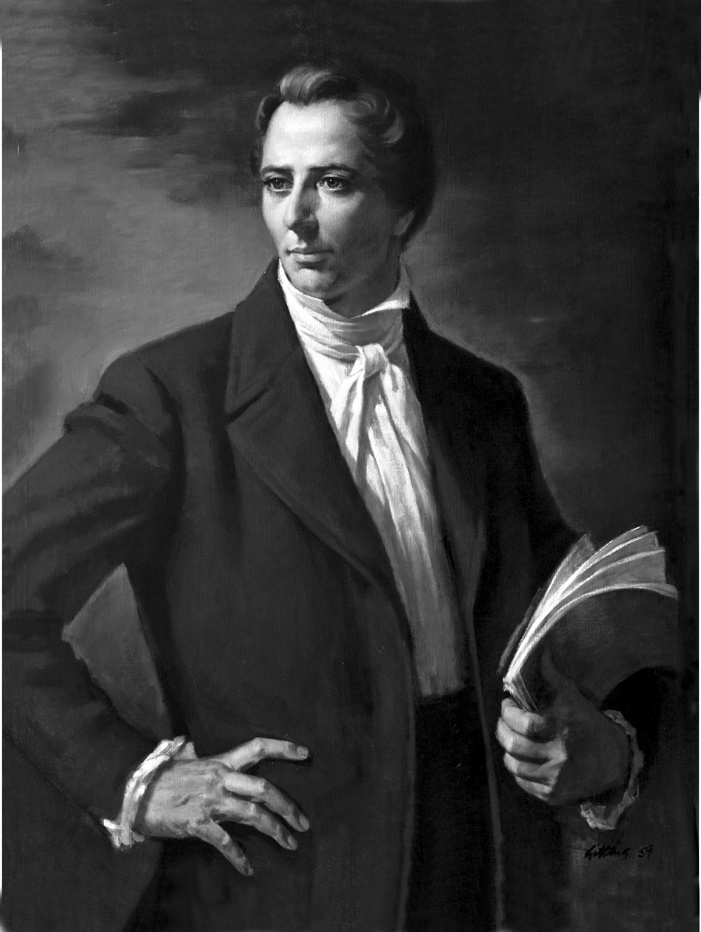 Joseph Smith Jr., by Alvin Gittins. Courtesy of Church History Library.