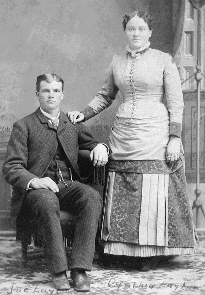 Cynthia Fife Layton with husband, Joseph C. Layton.