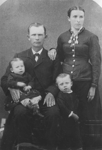 Sanford and Nina with children.