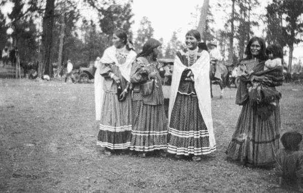 Traditional Apache dress.