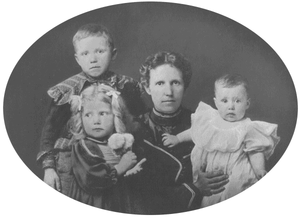 Tempy Randall with children.