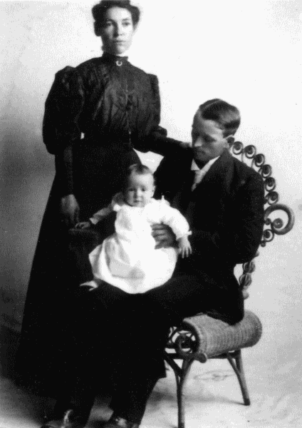 Mary and Dorsey with baby.